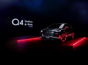 Audi Q4 Sportback e-tron Concept 2020 года 